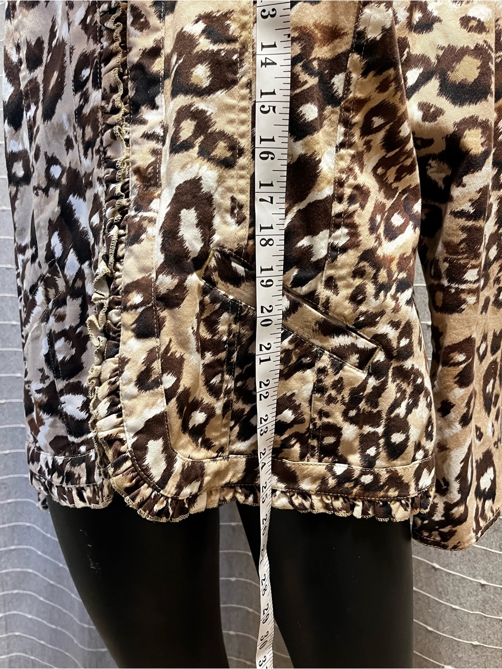 Additions By Chico’s Leopard Jacket - Picture 6 of 8